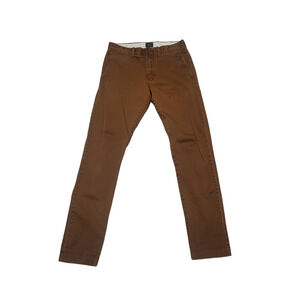 J Crew stretch trousers with pockets in caramel, size 484 or W28 L32